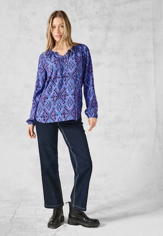 CECIL Bluse in Blau