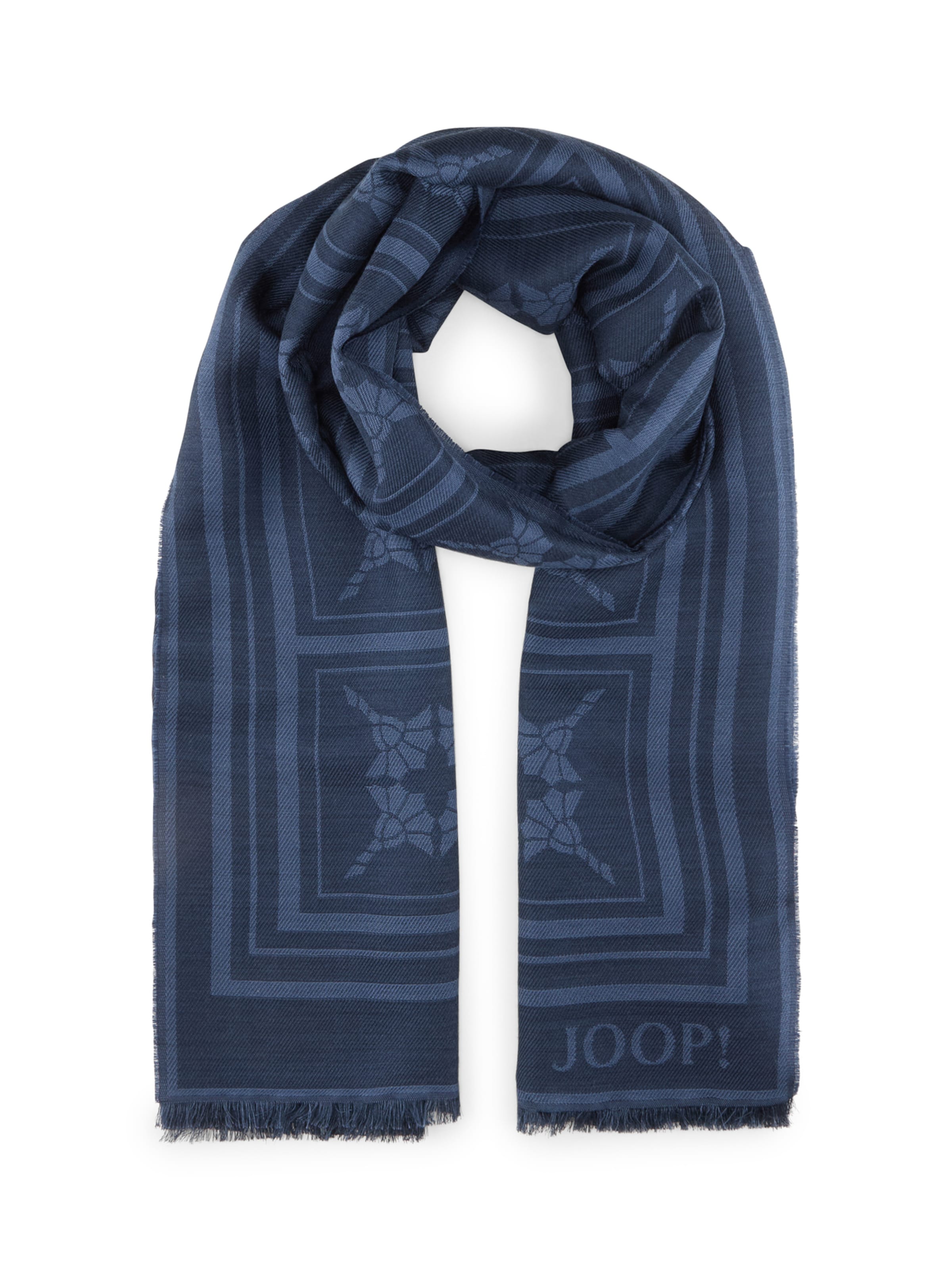 JOOP! Schal 'Federico' in Blau: Vorderseite