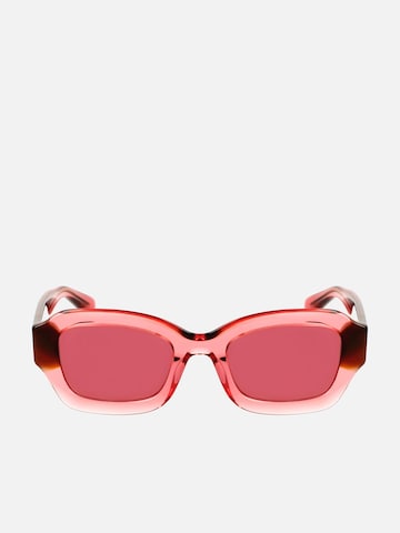 Lunettes de soleil Longchamp en rose