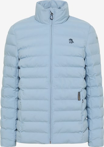 Schmuddelwedda Between-season jacket in Blue: front