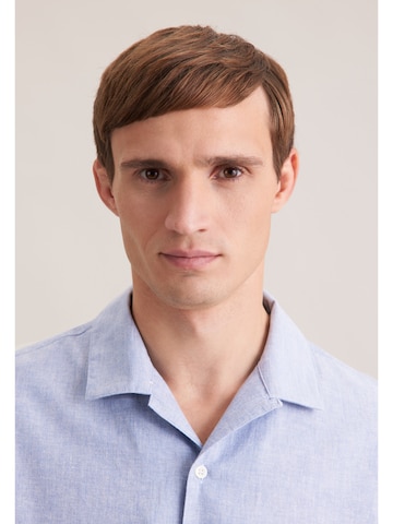 Coupe regular Chemise business SEIDENSTICKER en bleu