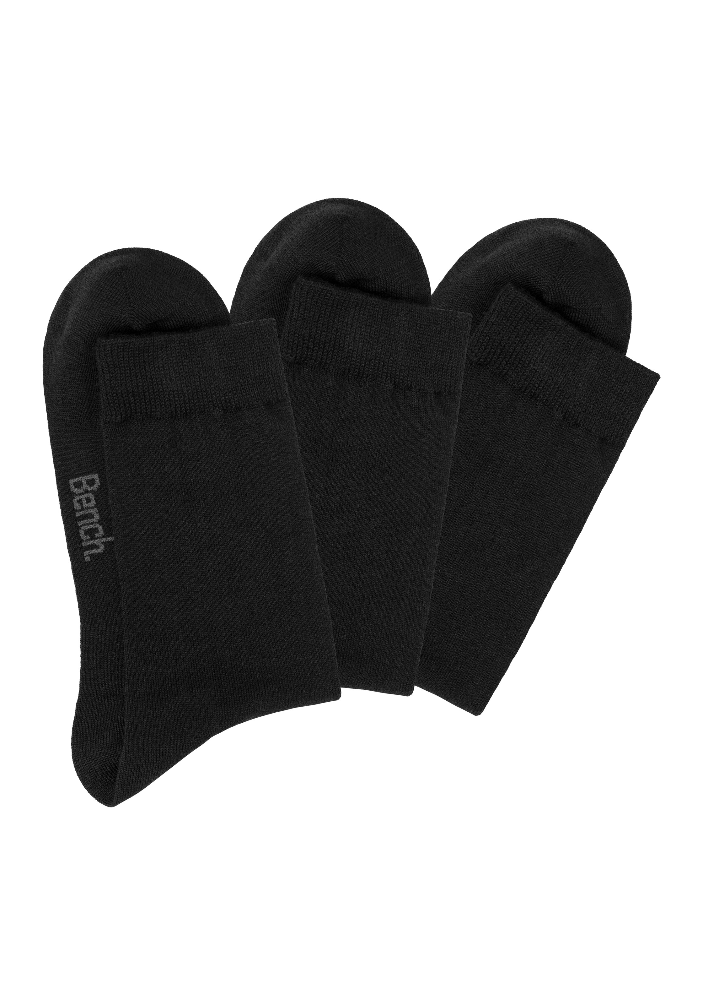 BENCH Socken in Schwarz