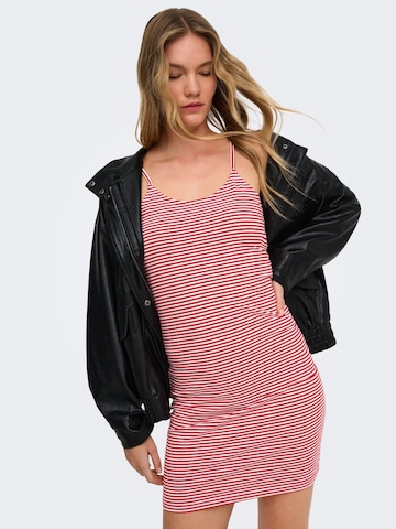ONLY Jurk 'ONLKiss' in Rood