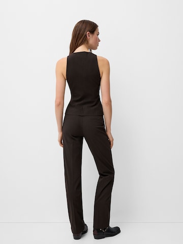 Gilet da completo di Bershka in marrone