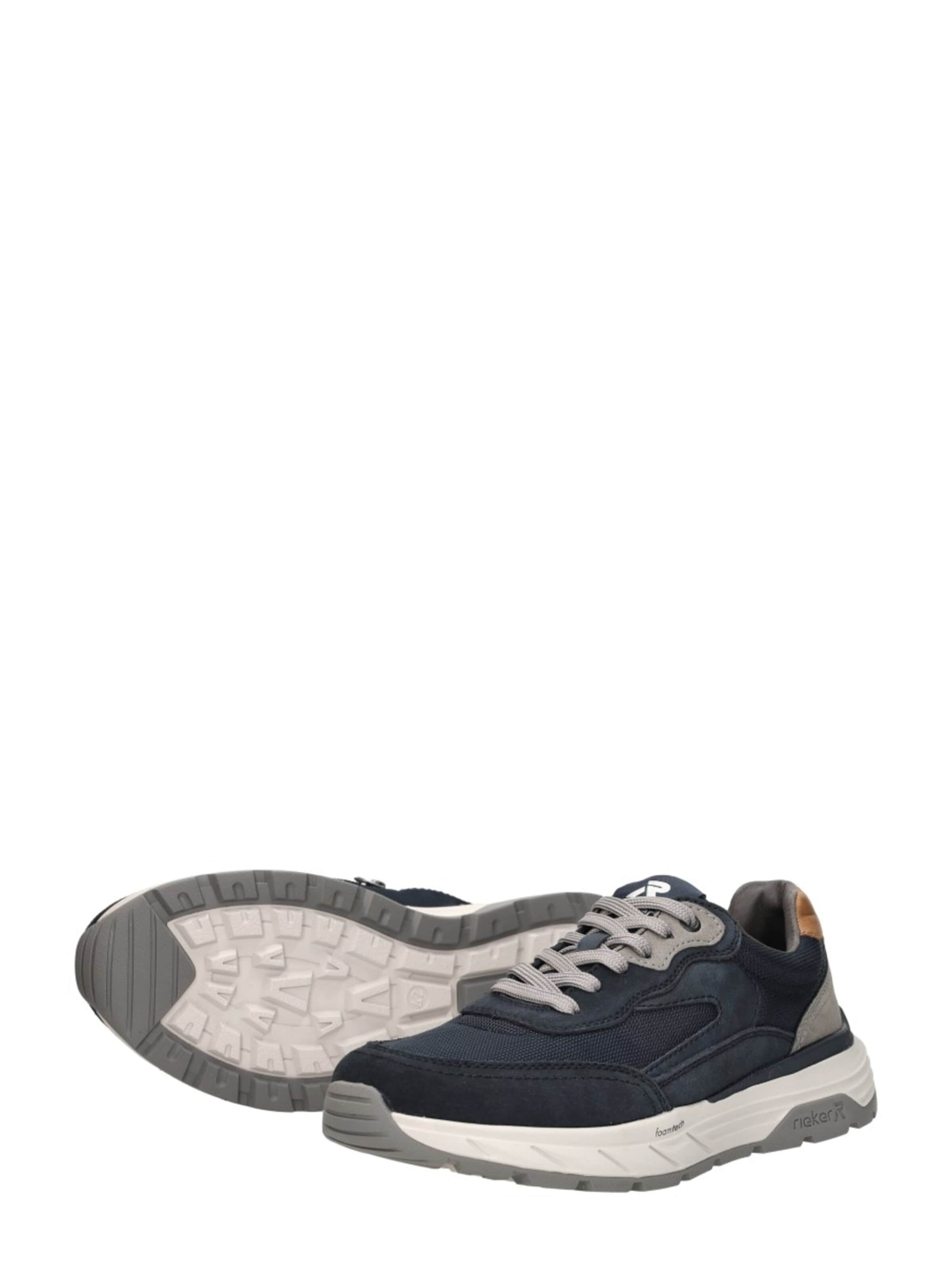 Baskets basses 'Sneakers Laag' Rieker en bleu