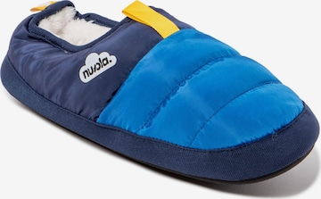 Nuvola. - Zapatillas de casa 'Classic Shades' en azul: frente