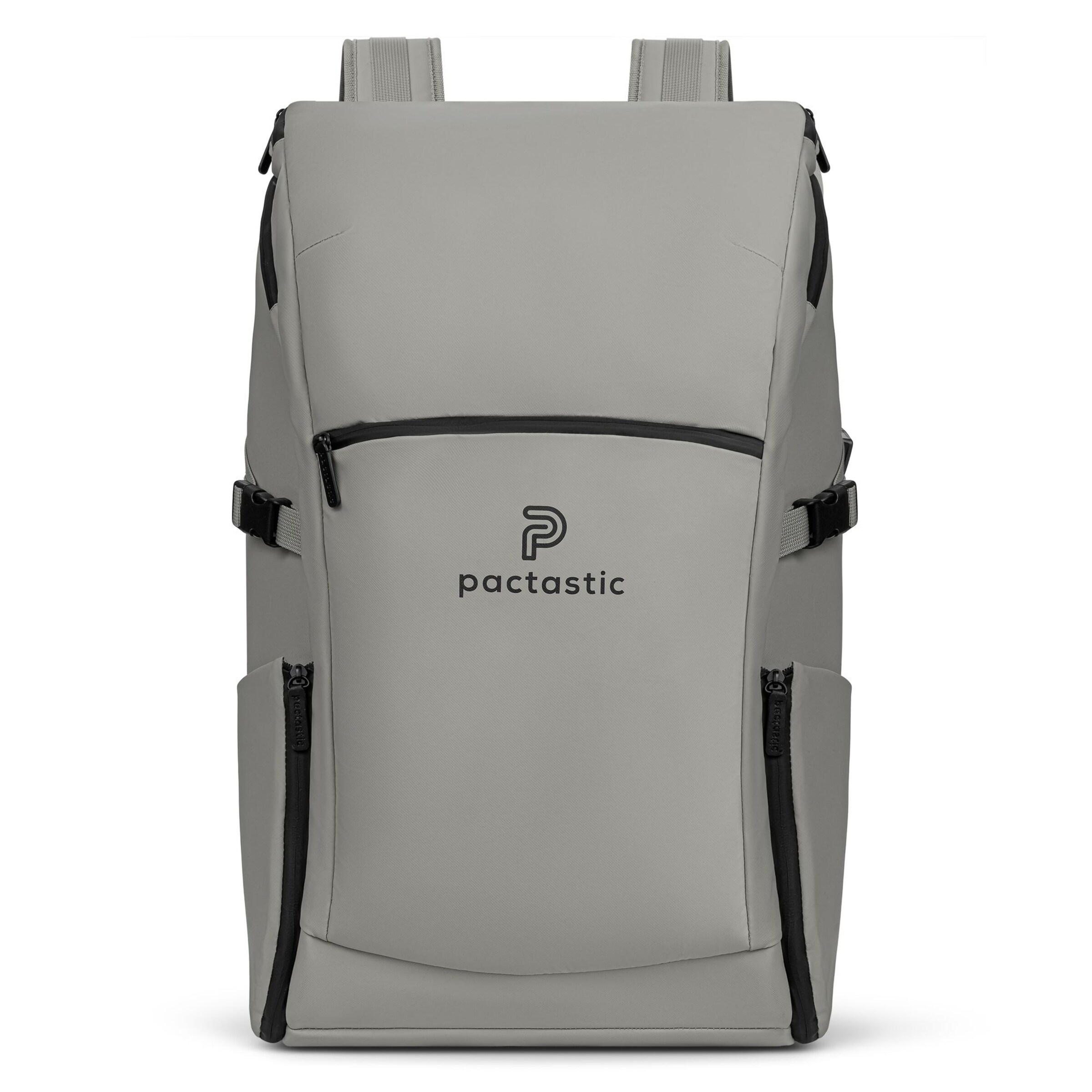 Pactastic Backpack in Grey: front