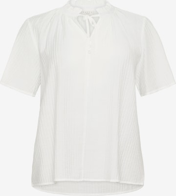 KAFFE CURVE Блузка 'Lisana' в Белый: спереди