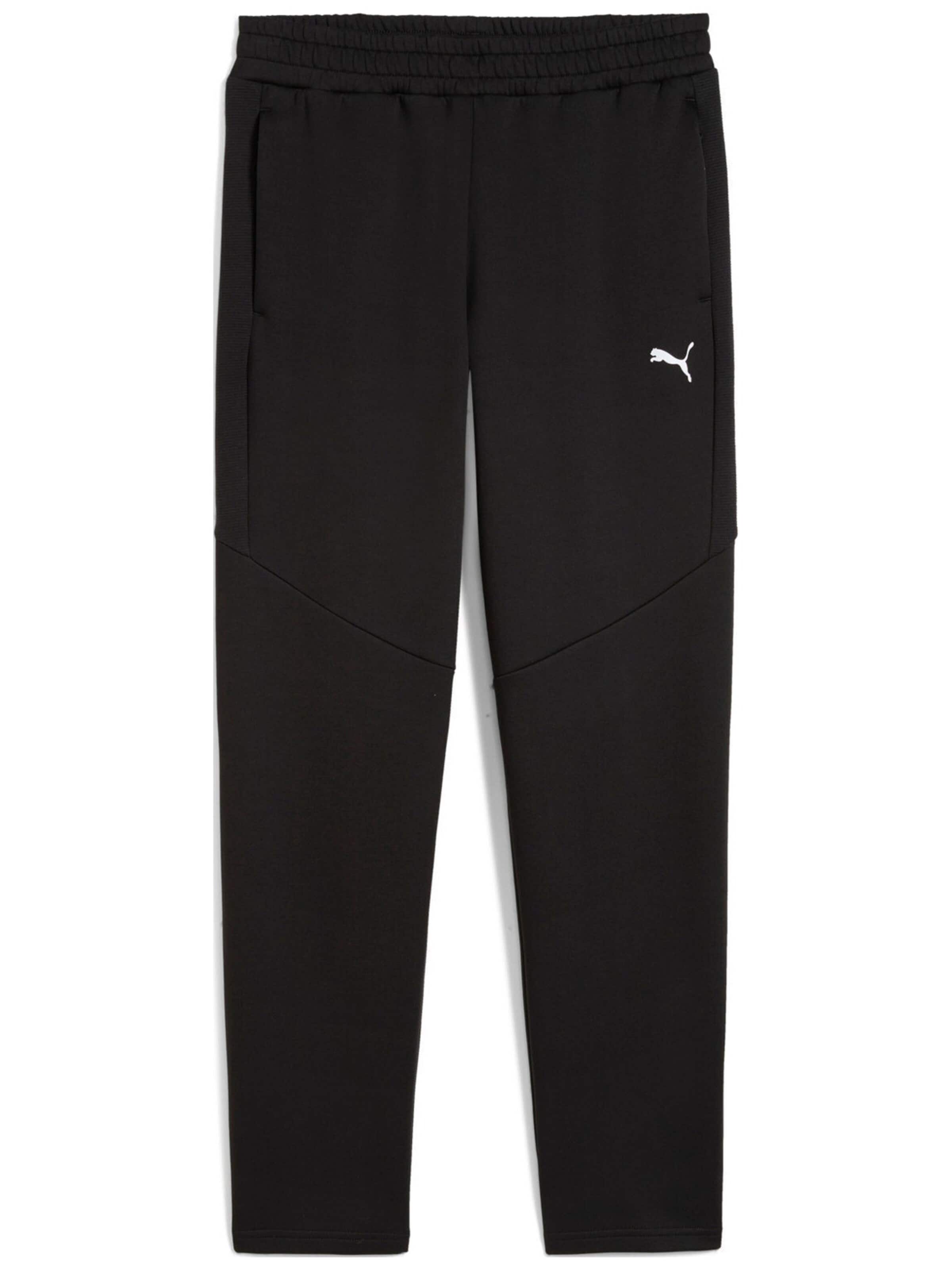 regular Pantaloni sportivi 'Puma Evostripe Pants Dk' di PUMA in nero: frontale