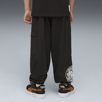 PUMA Tapered Trousers 'Puma x Hot Wheels™ Monster Trucks' in Black