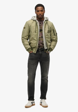 Superdry Tussenjas 'Ma1' in Groen