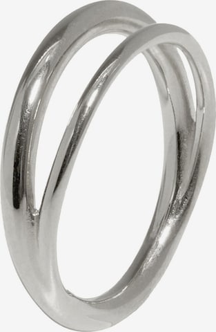 Stilnest Ring in Silver: front