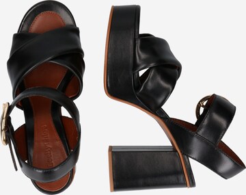 See by Chloé Sandal 'Lyna' i svart