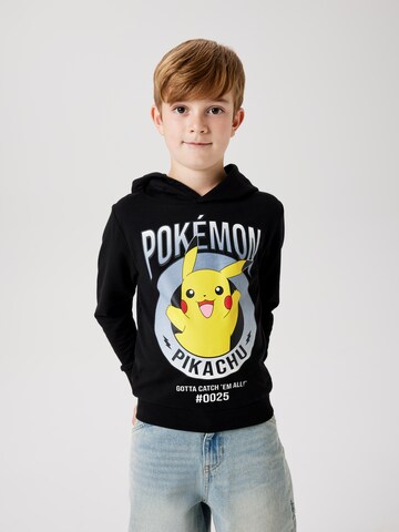 NAME IT Sweatshirt 'Du Pokemon' i sort: forside