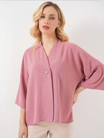 Bigdart - Blusa em rosa