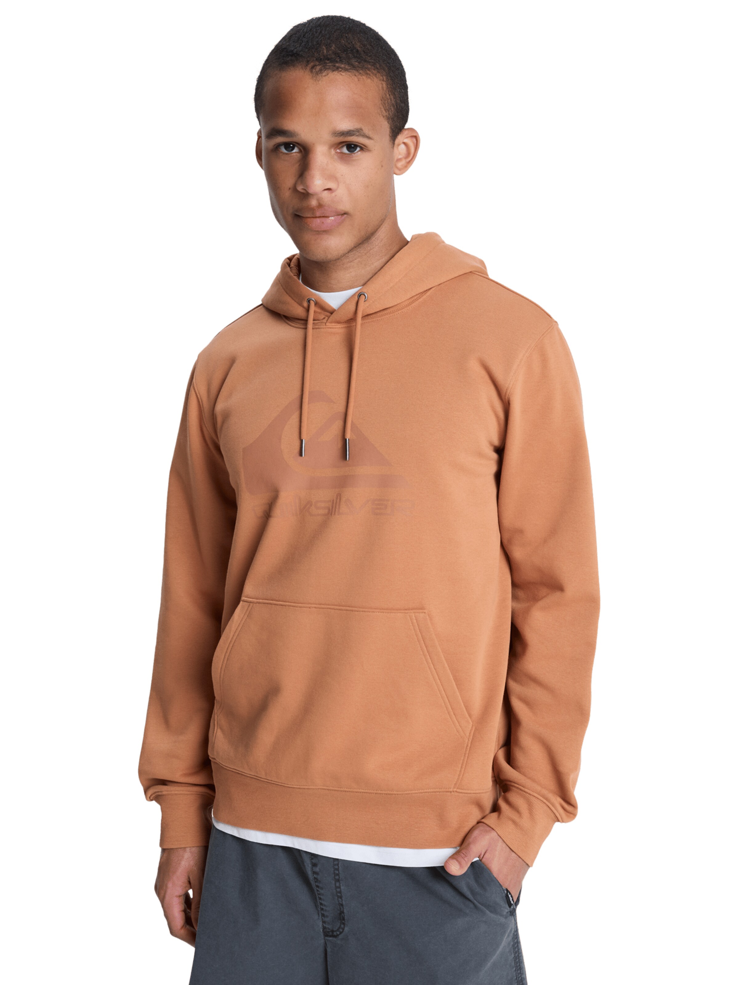 QUIKSILVER Sweatshirt in Orange: Vorderseite
