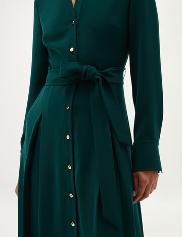 Hobbs London Dress in Green: front