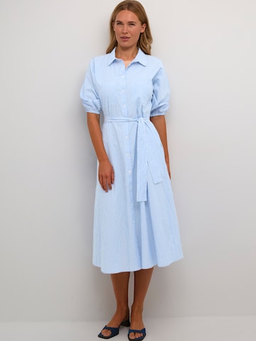 Robe-chemise 'Dabra' Kaffe en bleu : devant