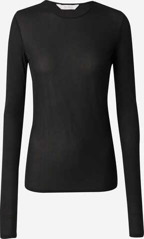 Max Mara Leisure Shirt 'CAPPA' in Zwart: voorkant