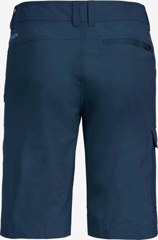 VAUDE Regular Outdoor Pants 'Skarvan II' in Blue