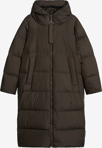 Marc O'Polo Wintermantel in Bruin: voorkant