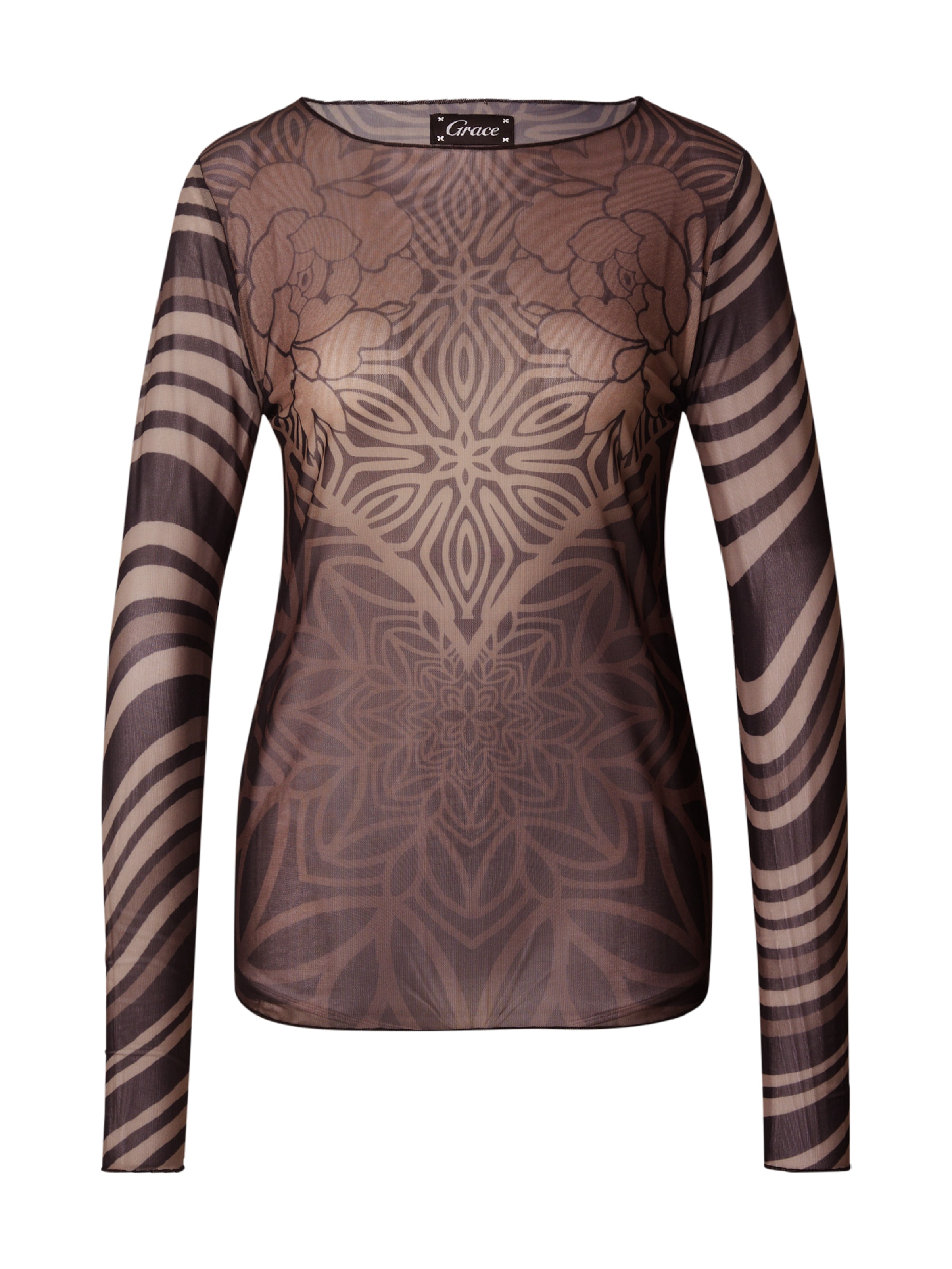 Grace Shirt in Grey: front