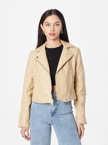 Abercrombie & Fitch Between-season jacket in Beige: front