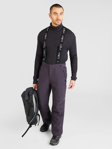 CMP Regularen Outdoor hlače | črna barva