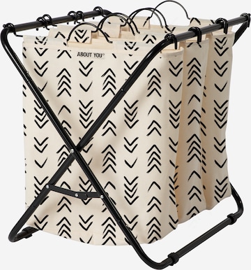 ABOUT YOU Laundry basket 'Homie (3bags)' in Beige: front