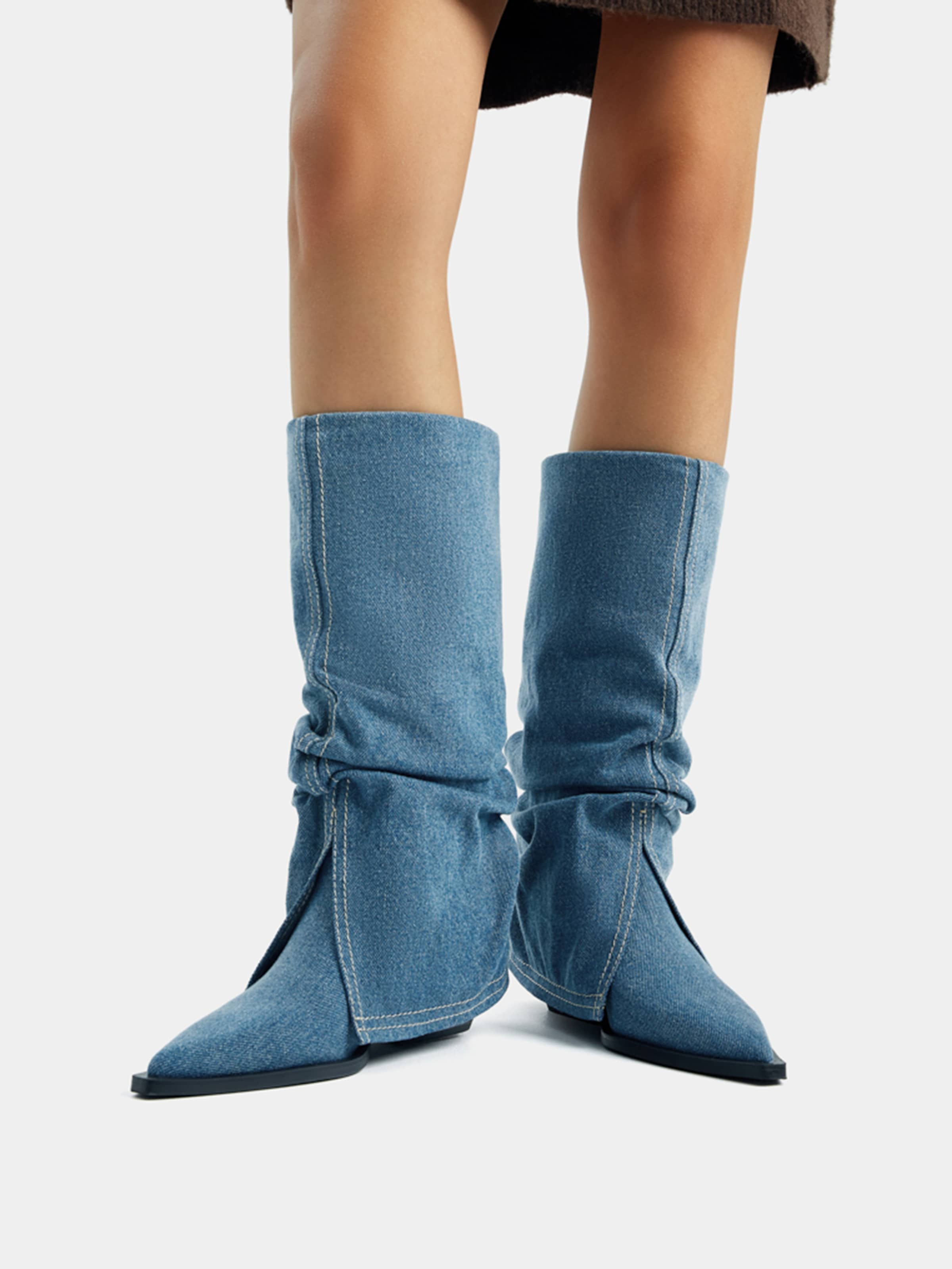 Pull and bear sock boots cheap