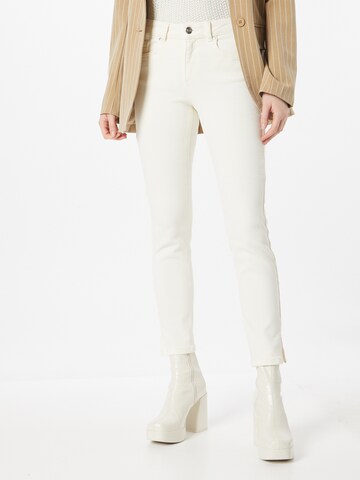 OUI Slimfit Jeans in Beige: predná strana