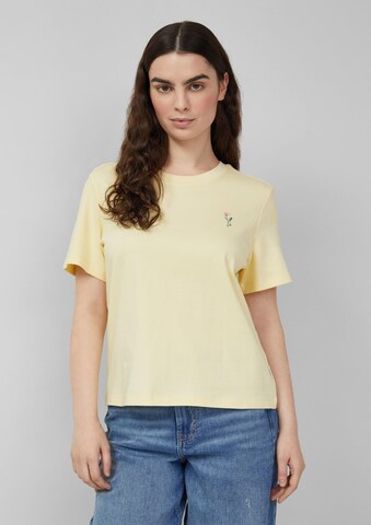 T-shirt s.Oliver en jaune : devant