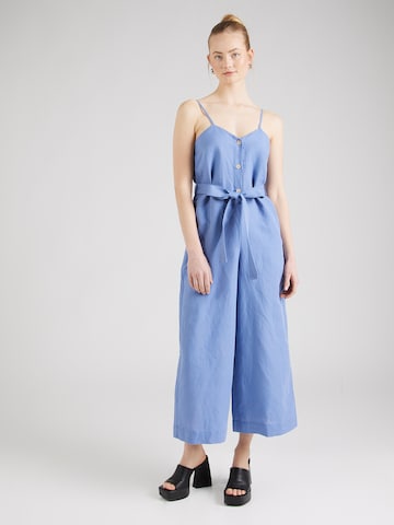 Rotholz Jumpsuit in Blauw: voorkant