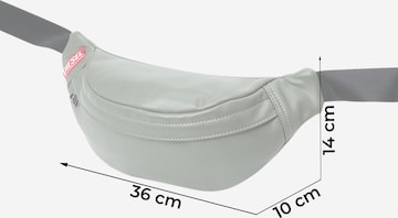 DIESEL - Bolsa de cintura 'GOA' em cinzento