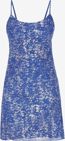 Robe 'Festive' faina en bleu : devant