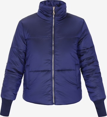 faina Between-Season Jacket in Blue: front