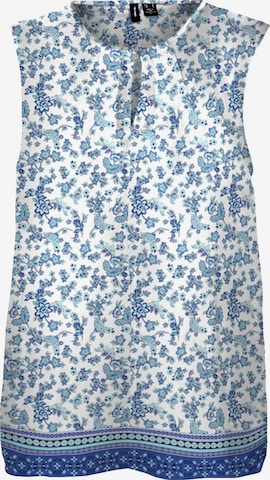 VERO MODA Blouse 'Milan' in Blauw: voorkant