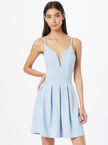 WAL G. Cocktail Dress 'YELDA' in Blue: front