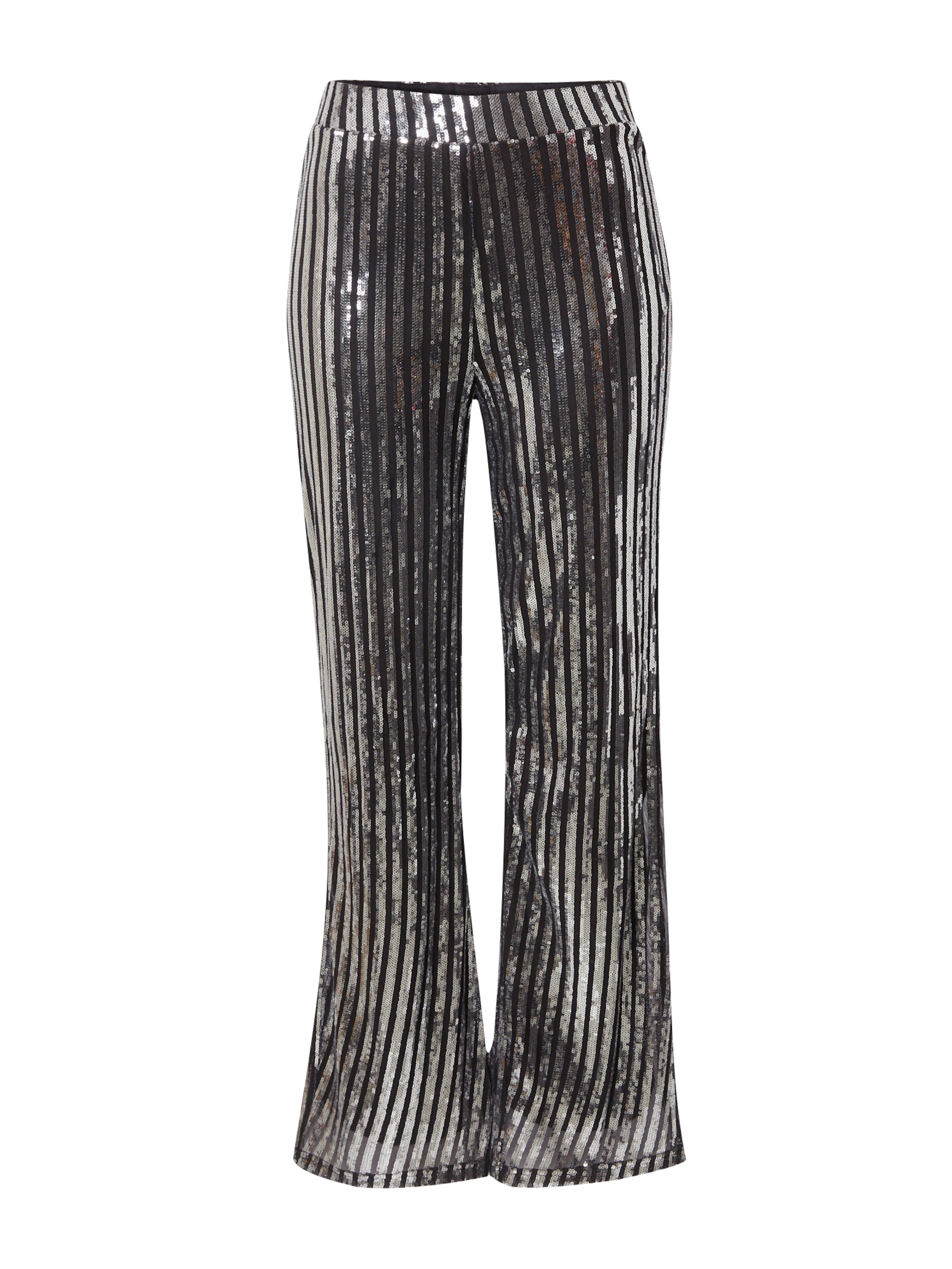 Oasis Wide leg Παντελόνι σε ασημί: μπροστά