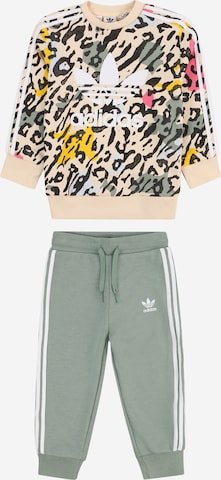 ADIDAS ORIGINALS Set 'Animal Print Crew' in : voorkant