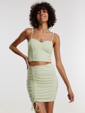 EDITED Top 'Beatrice' in Green: front