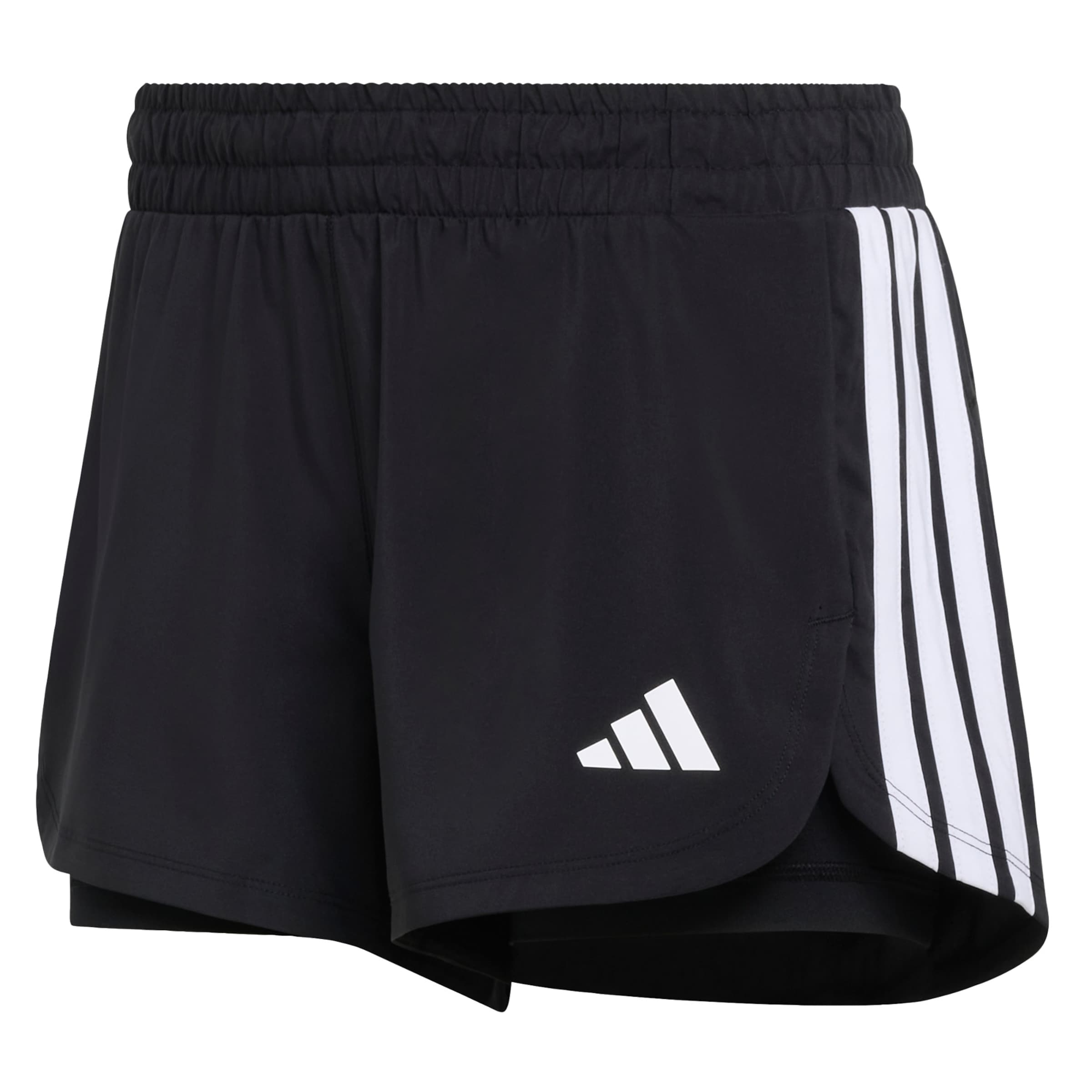ADIDAS PERFORMANCE - regular Pantalón deportivo 'Pacer' en negro: frente