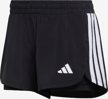 ADIDAS PERFORMANCE Regular Sports trousers 'Pacer' in Black: front