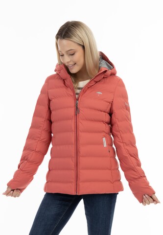 Schmuddelwedda Weatherproof jacket 'Nootki' in Red: front