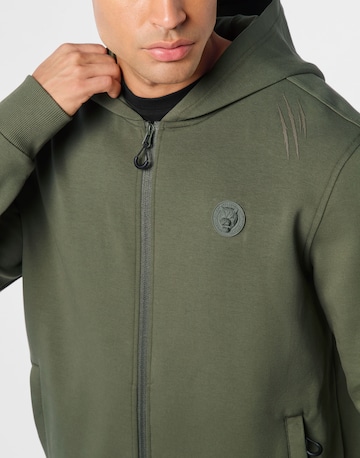 Plein Sport - Casaco em moletão em verde