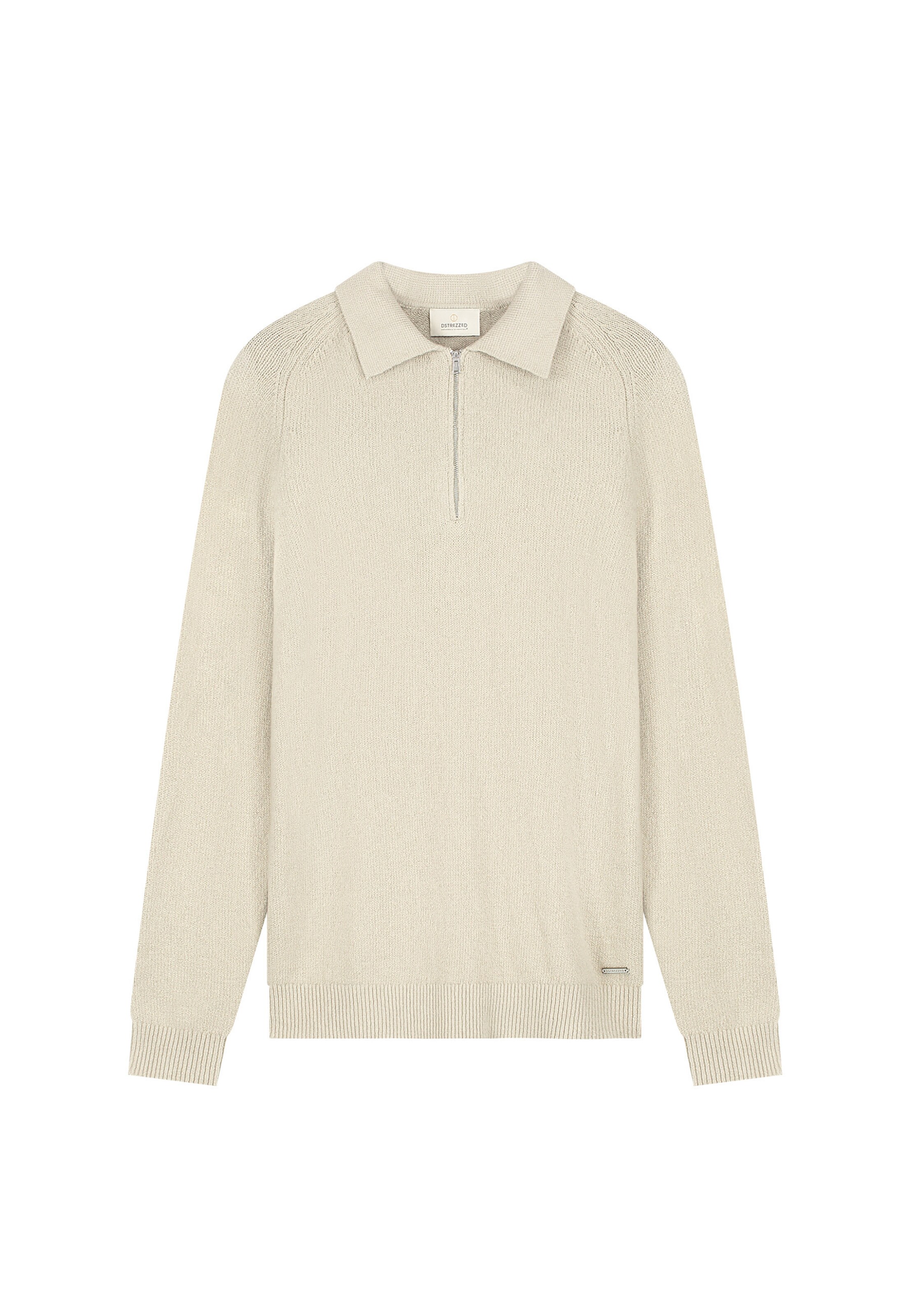 T-Shirt 'Yvain' Dstrezzed en beige : devant