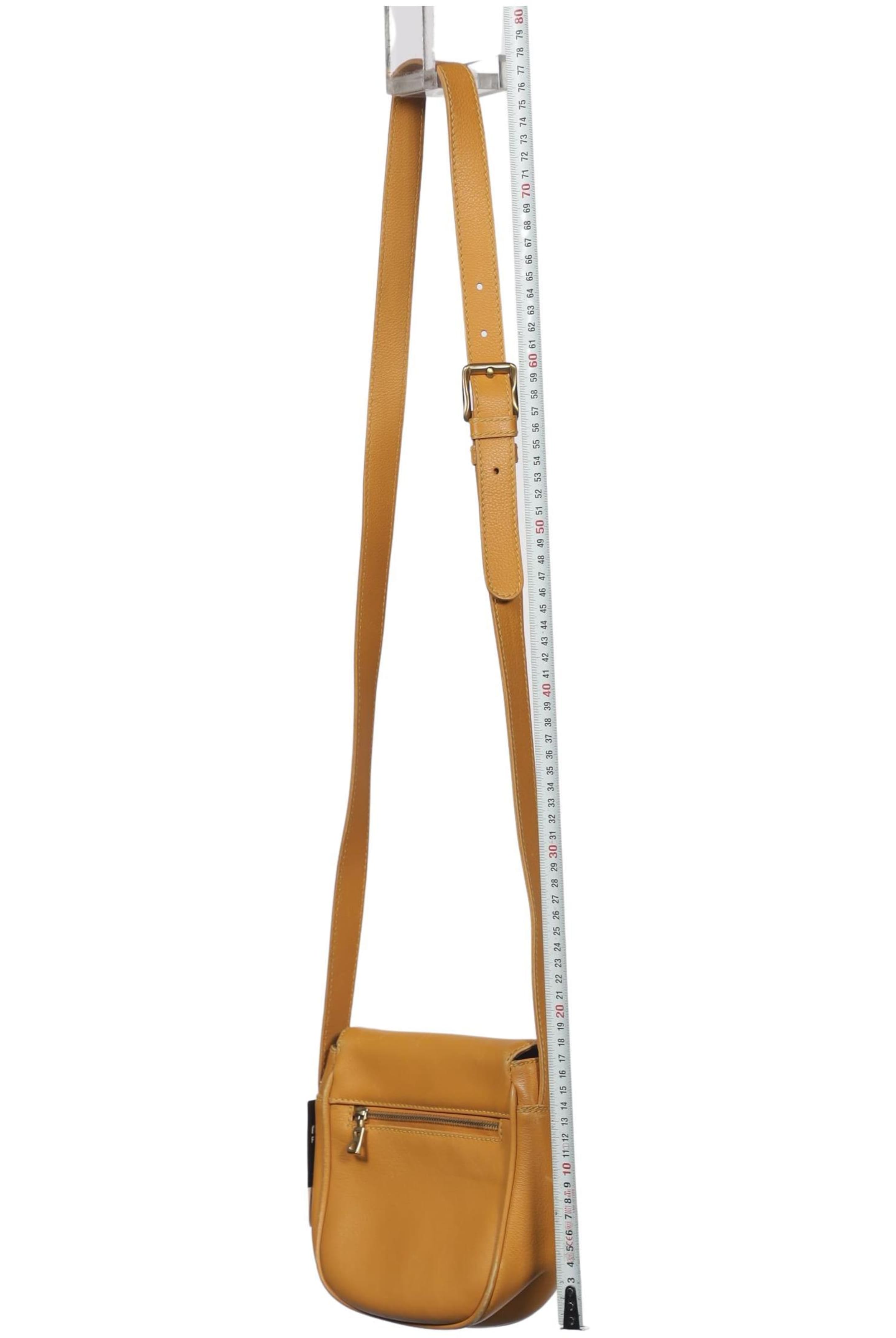 BOGNER Handtasche klein Leder One Size in Gelb