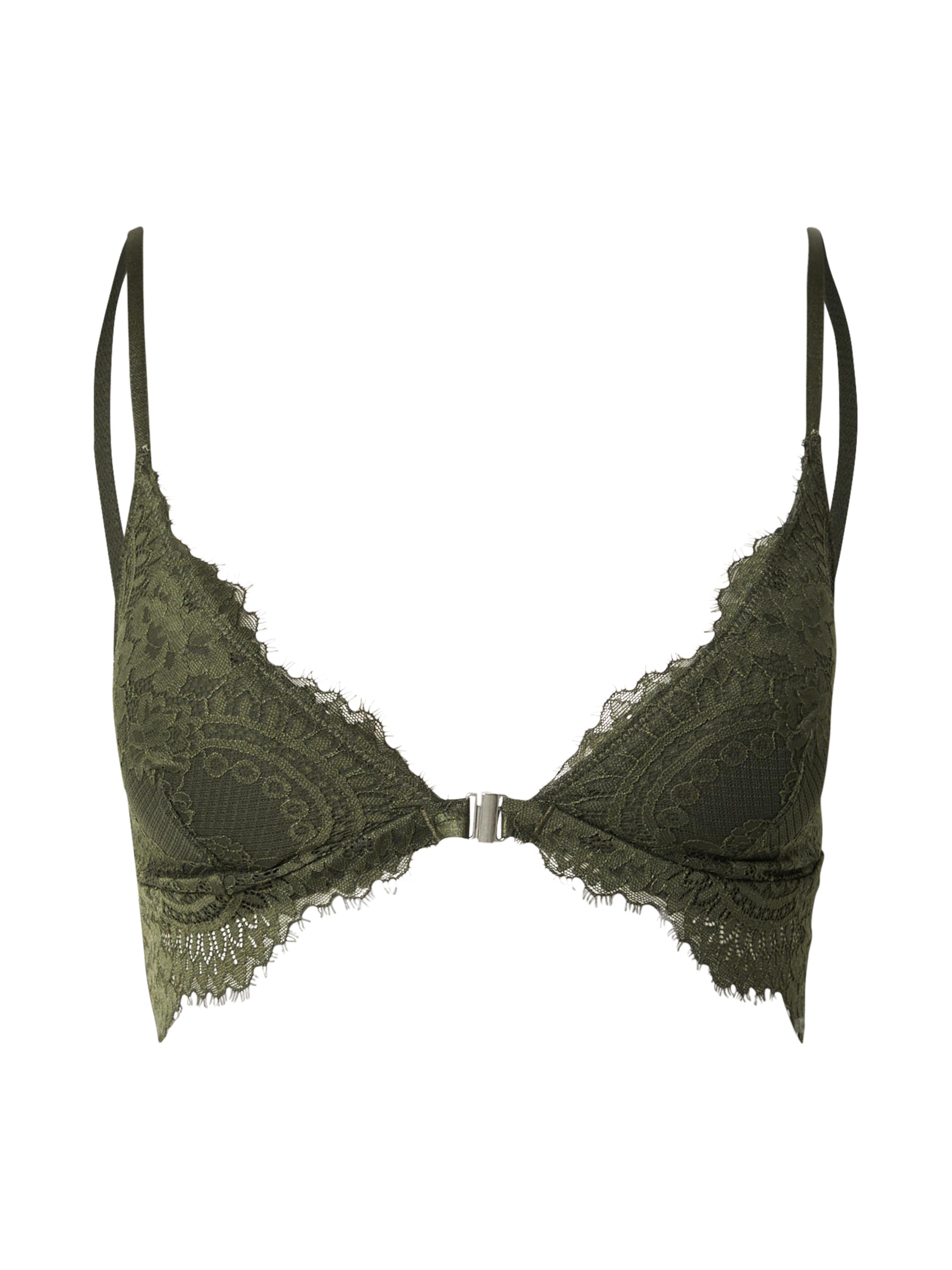 Triangolo Reggiseno 'Amara' di Hunkemöller in verde: frontale