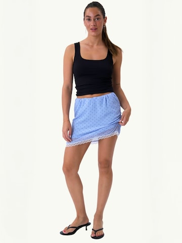 ITS MAY - Falda ' Alice ' en azul: frente