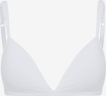 Triangle Soutien-gorge ' Cotton Essentials ' Skiny en blanc : devant